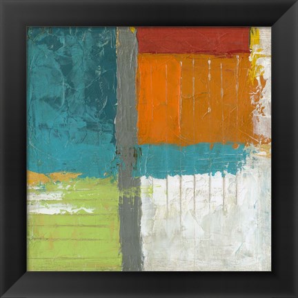 Framed Urban Impact I Print