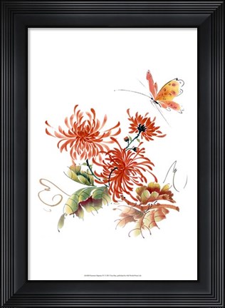 Framed Summer Rapture IV Print