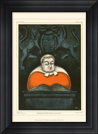 Framed Law Journal II Print