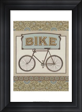 Framed Bike Print
