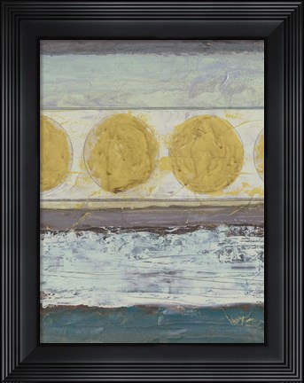 Framed Circular Momentum II Print