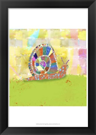 Framed Snail Trail Print