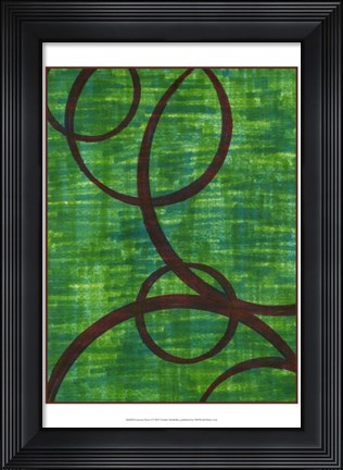 Framed Crimson Trace I Print