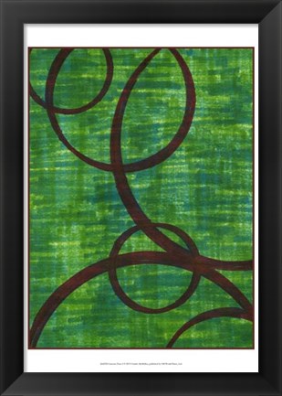 Framed Crimson Trace I Print
