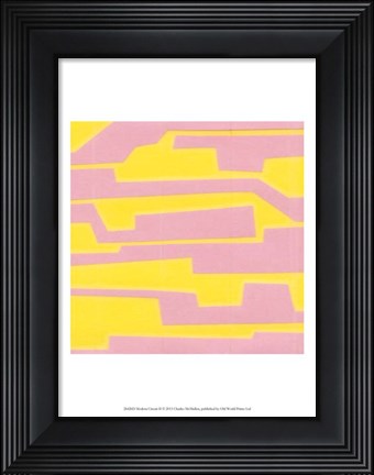 Framed Modern Circuit II Print
