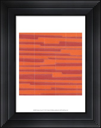 Framed Modern Circuit IV Print