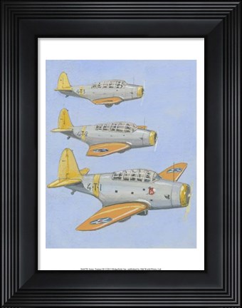 Framed Army Trainer III Print