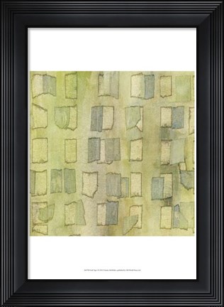 Framed Irish Tape I Print