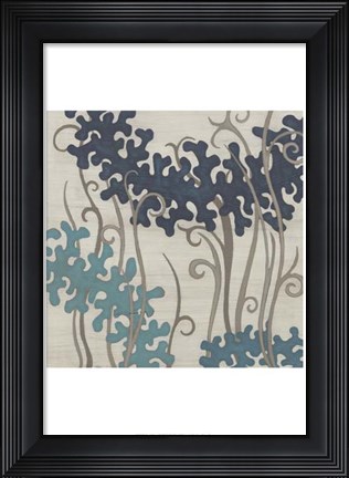 Framed Coral Oasis II Print