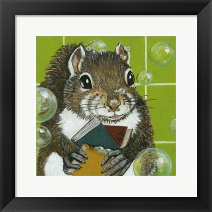 Framed Bubbles - Ayman Print