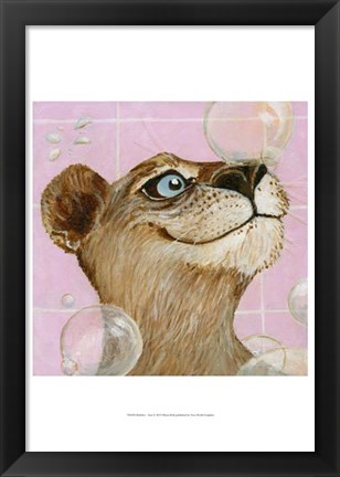 Framed Bubbles - Ann Print