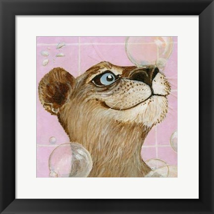 Framed Bubbles - Ann Print