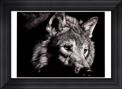 Framed Wild Eyes Print