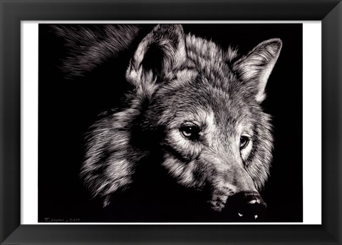 Framed Wild Eyes Print