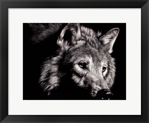 Framed Wild Eyes Print