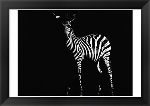 Framed Uncertain Print