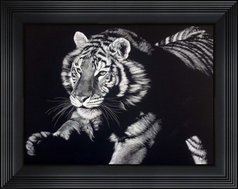 Framed Burning Bright Print