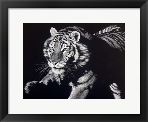 Framed Burning Bright Print