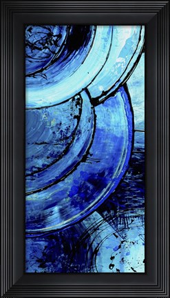 Framed Blue Moons I Print