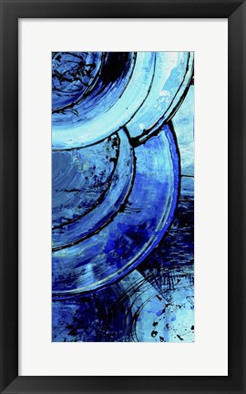 Framed Blue Moons I Print