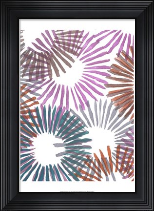 Framed Starburst I Print