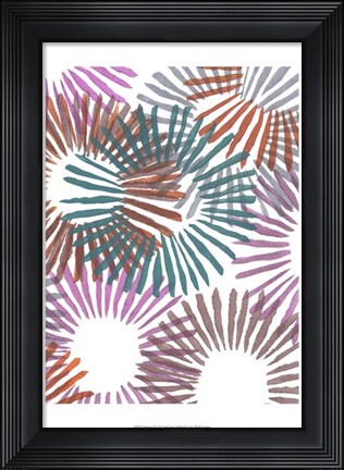 Framed Starburst II Print