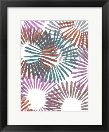 Framed Starburst II Print