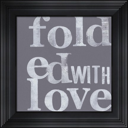 Framed Fresh Laundry IV Print