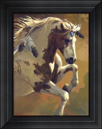 Framed Wild Heart Print