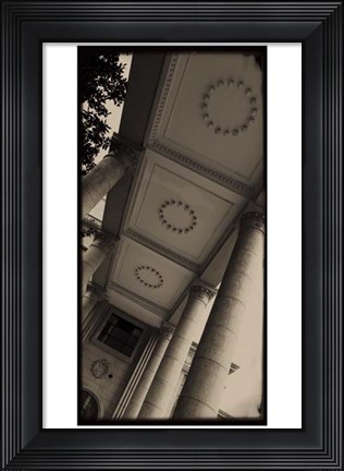 Framed Sepia Architecture I Print