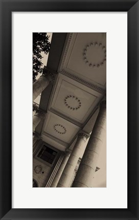 Framed Sepia Architecture I Print