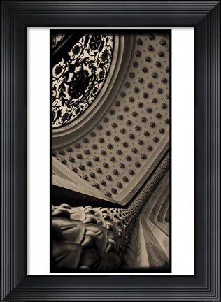 Framed Sepia Architecture II Print