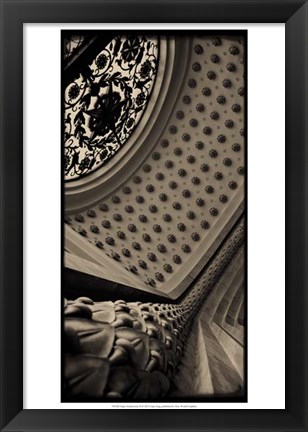 Framed Sepia Architecture II Print