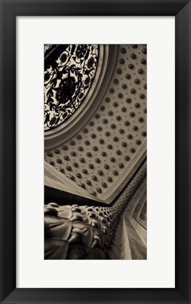 Framed Sepia Architecture II Print