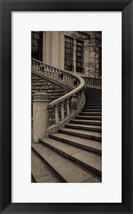 Framed Sepia Architecture III Print