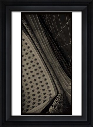 Framed Sepia Architecture V Print