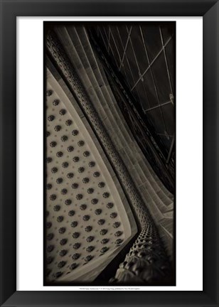 Framed Sepia Architecture V Print