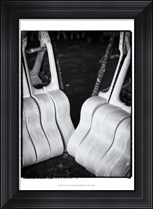 Framed Guitar Factory VI Print