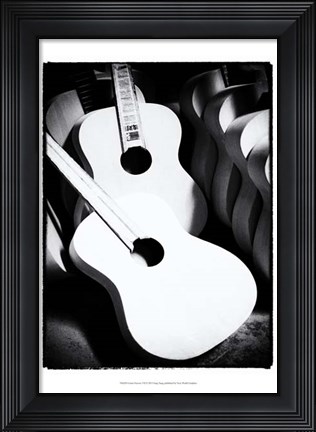 Framed Guitar Factory VII Print