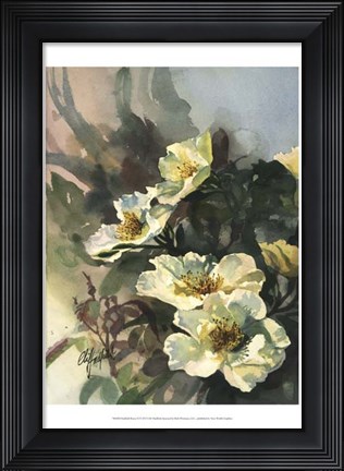 Framed Hadfield Roses II Print