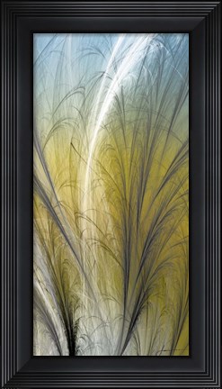 Framed Fountain Grass III Print