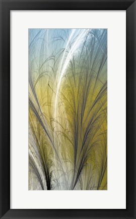 Framed Fountain Grass III Print