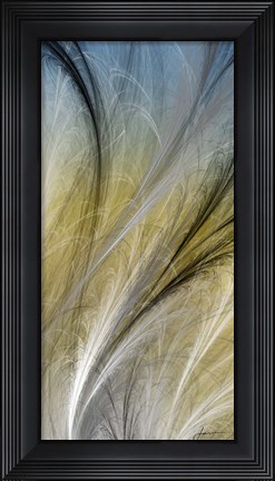 Framed Fountain Grass IV Print