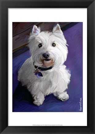 Framed West Highland Terrier Print