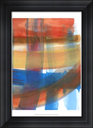 Framed Rainbow Reorganized II Print