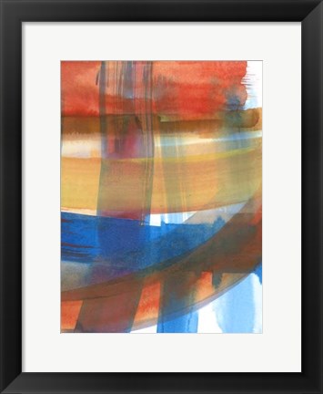 Framed Rainbow Reorganized II Print