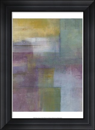 Framed Mauve Essence I Print