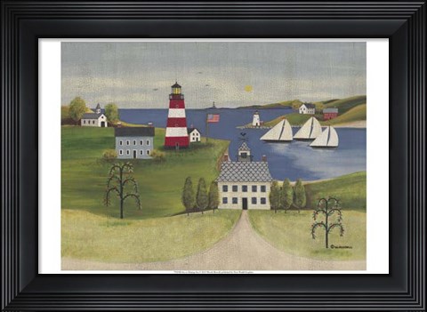 Framed Sea to Shining Sea Print