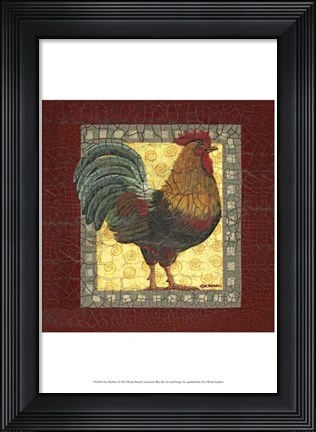 Framed Chic Rainbow Print