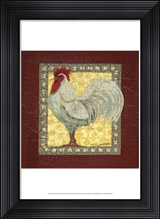 Framed Chic White Print